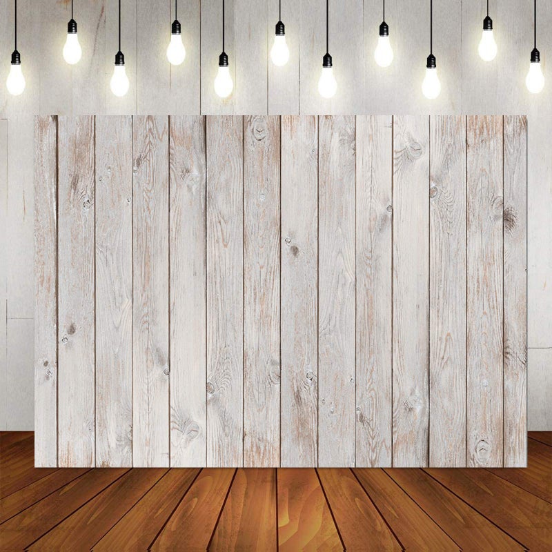 LTLYH 7x5ft Vinyl Gray Wood Backdrop for Photography Rustic Natural Wooden Floor Photo Background Newborn Baby Photoshoot Portrait Studio Props A083â€¦ - Image 3